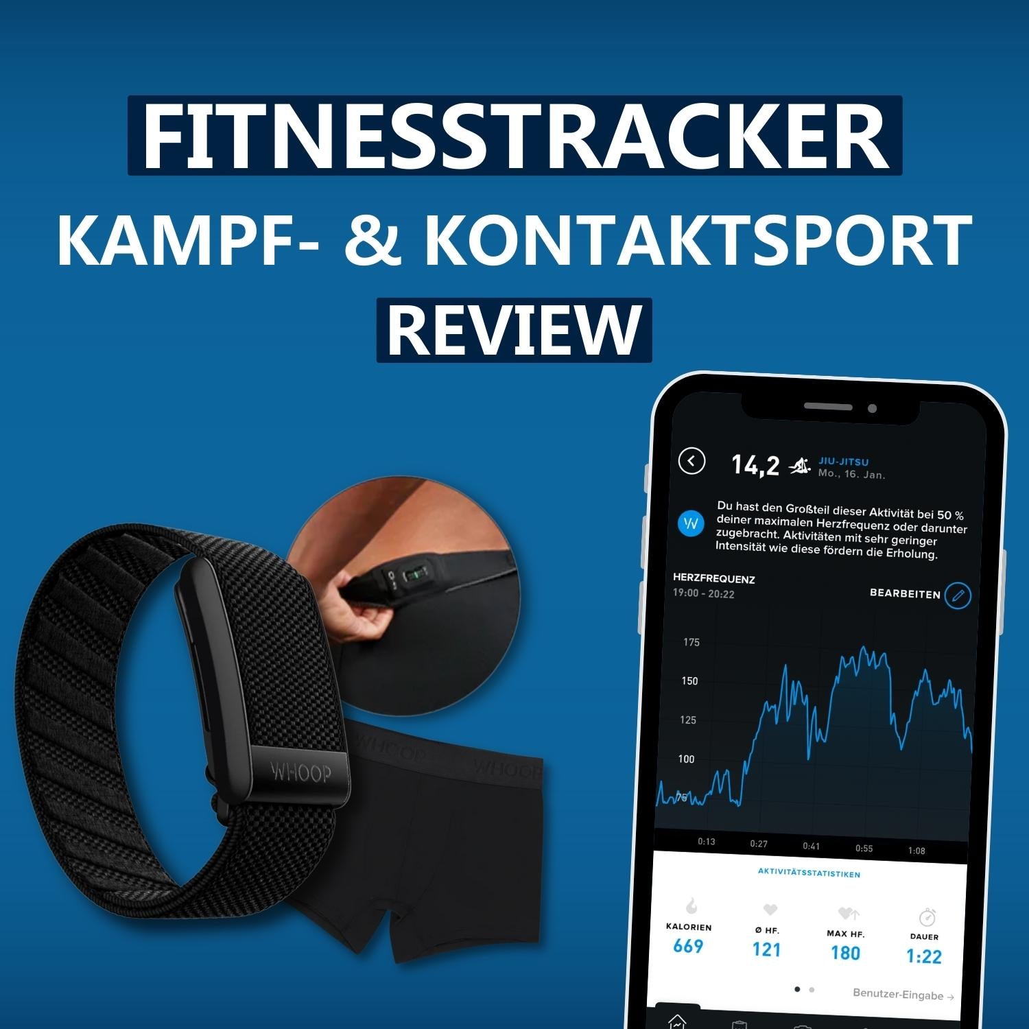 Fitnesstracker für Kontakt- & Kampfsport / Whoop 4.0 Review